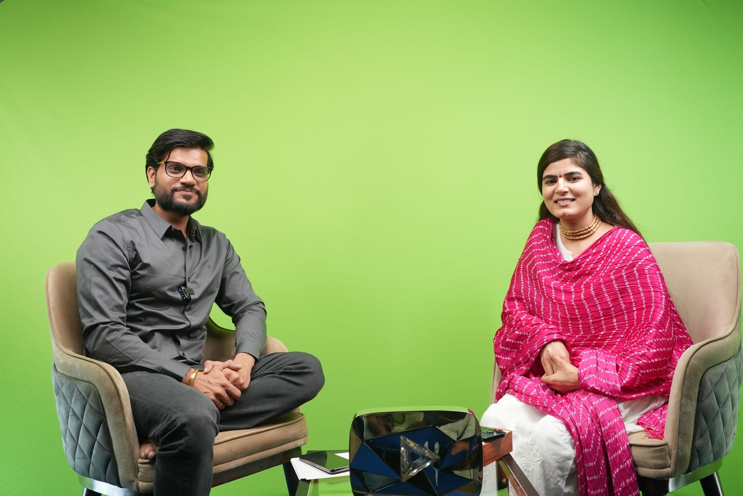 Studio production for The Arvind Arora Show